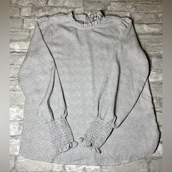 MAISON D’ AMÉLIE: Long Sleeve Blouse - Picture 5 of 7